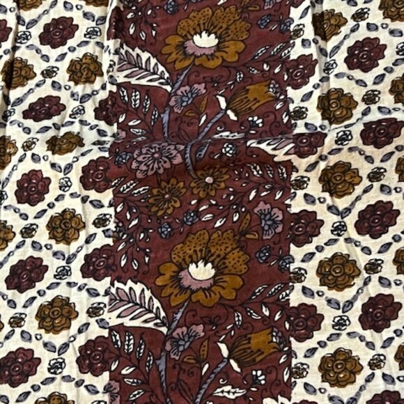 Rachel Zoe Women’s Boho Floral Peasant Blouse Size M Multicolor - Picture 5 of 5